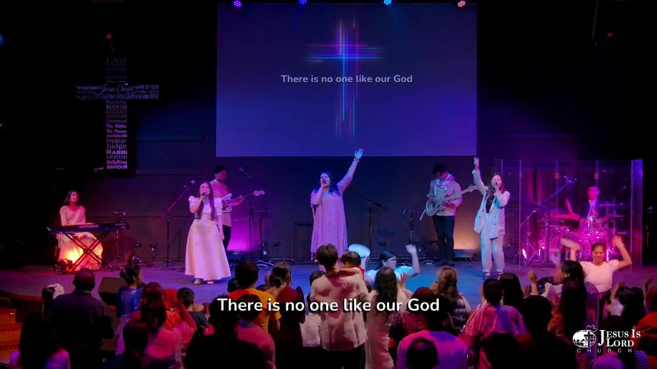 image for jesus is lord church worship and healing harmony day service sunday 12th november 2023 live